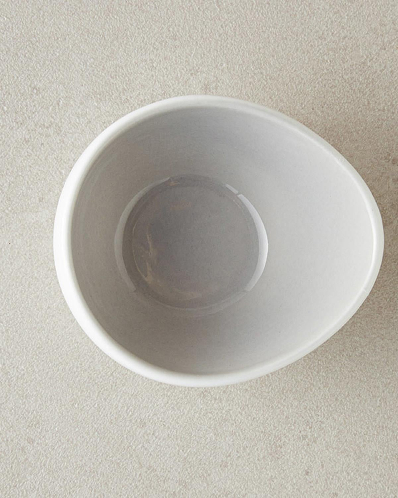Boho New Bone China Çerezlik Gri