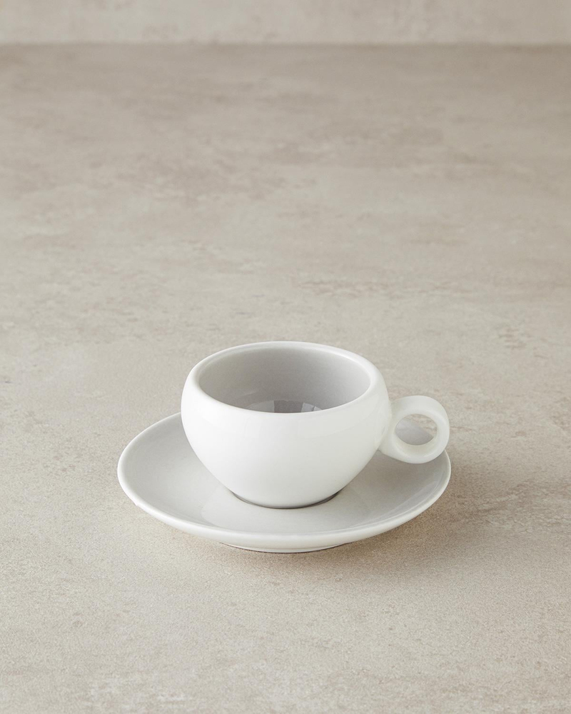 Boho New Bone China Kahve Fincan Takımı Gri