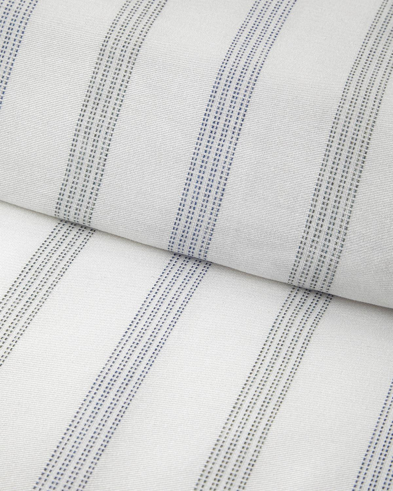 Bold Stitch İpliği Boyalı Çift Kişilik Nevresim Takımı 200x220 cm Lacivert-Yeşil