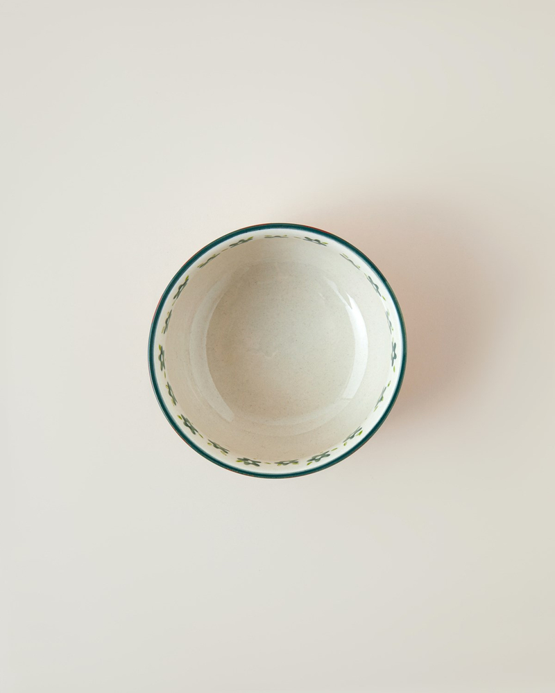 Botanical Romance New Bone Kase 15 cm Pembe - Mavi
