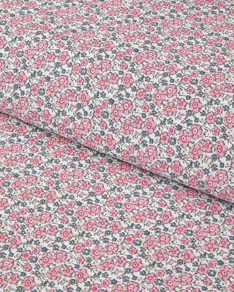 Bright Floral Ecosoft Çift Kişilik Pike 200x220 cm Pembe