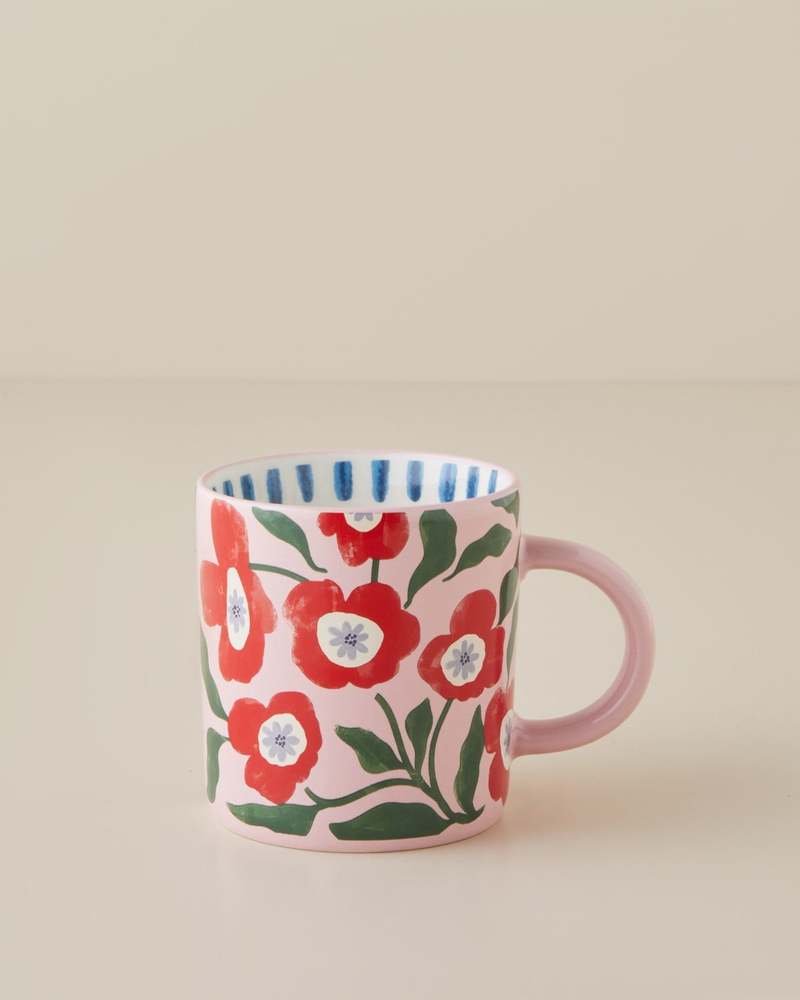 Bright Parade New Bone China Kupa 370 ml Renkli