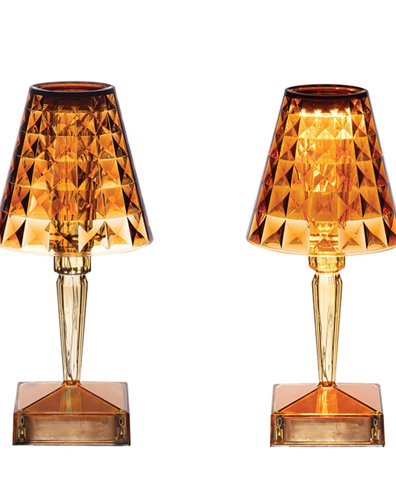 Brilliant Ledli Abajur Amber