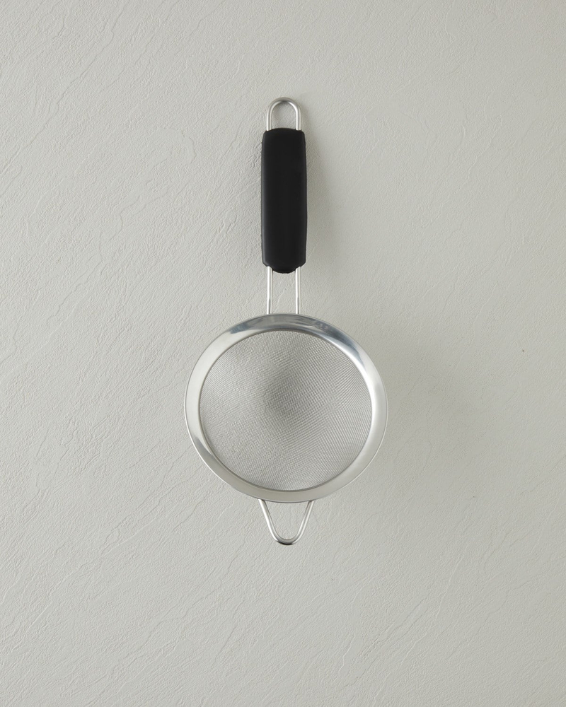 Brims Paslanmaz Çelik Süzgeç 14 cm Siyah