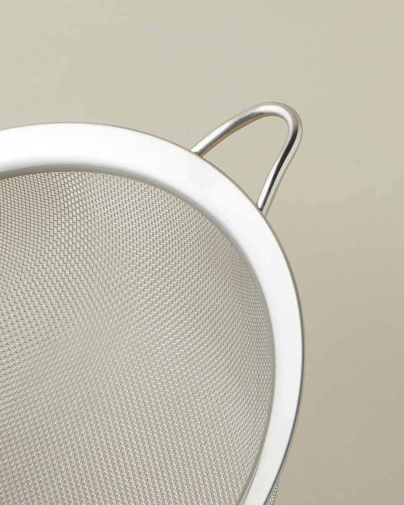 Brims Paslanmaz Çelik Süzgeç 20 cm Siyah