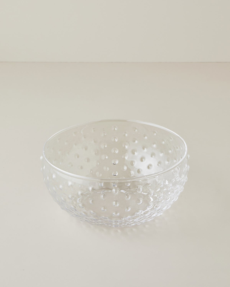 Bubbles Cam Kase 21,5 cm Şeffaf