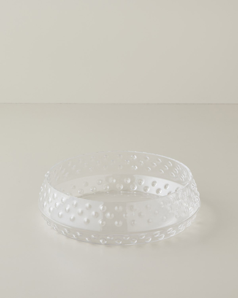 Bubbles Cam Kase 23x7 cm Şeffaf