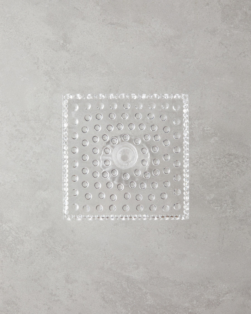Bubbles Cam Kek Standı 18x11 Cm Şeffaf