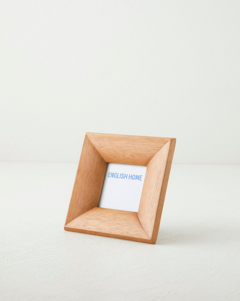 Caren Ahşap Çerçeve 7,5x7,5 cm Kahverengi