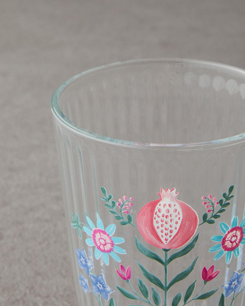 Carnival Tulip Cam 2'li Bardak 395 ml Mavi