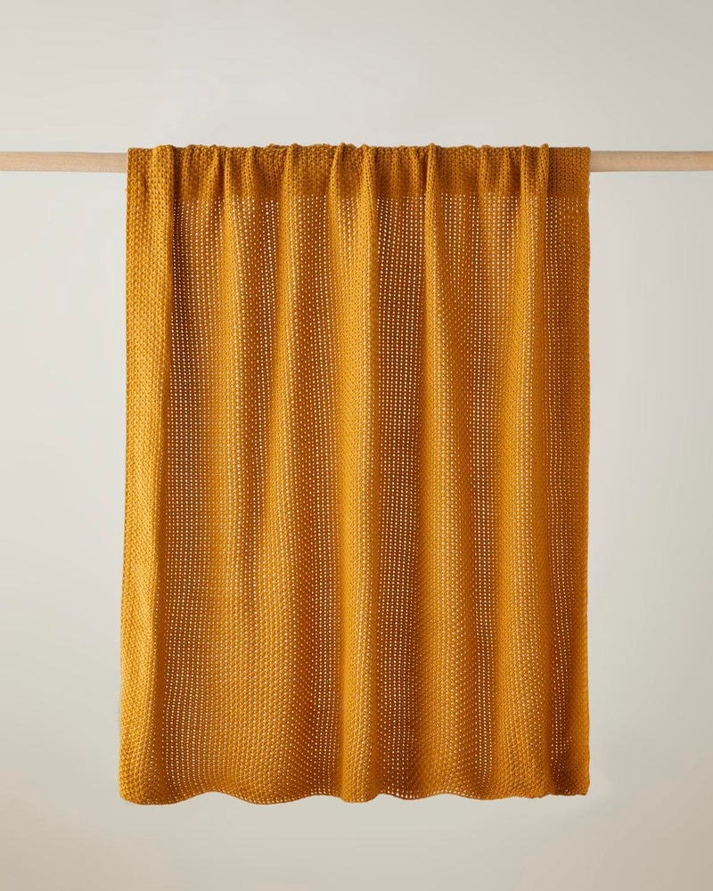 Celeste Koltuk Şalı 130x170 cm Hardal