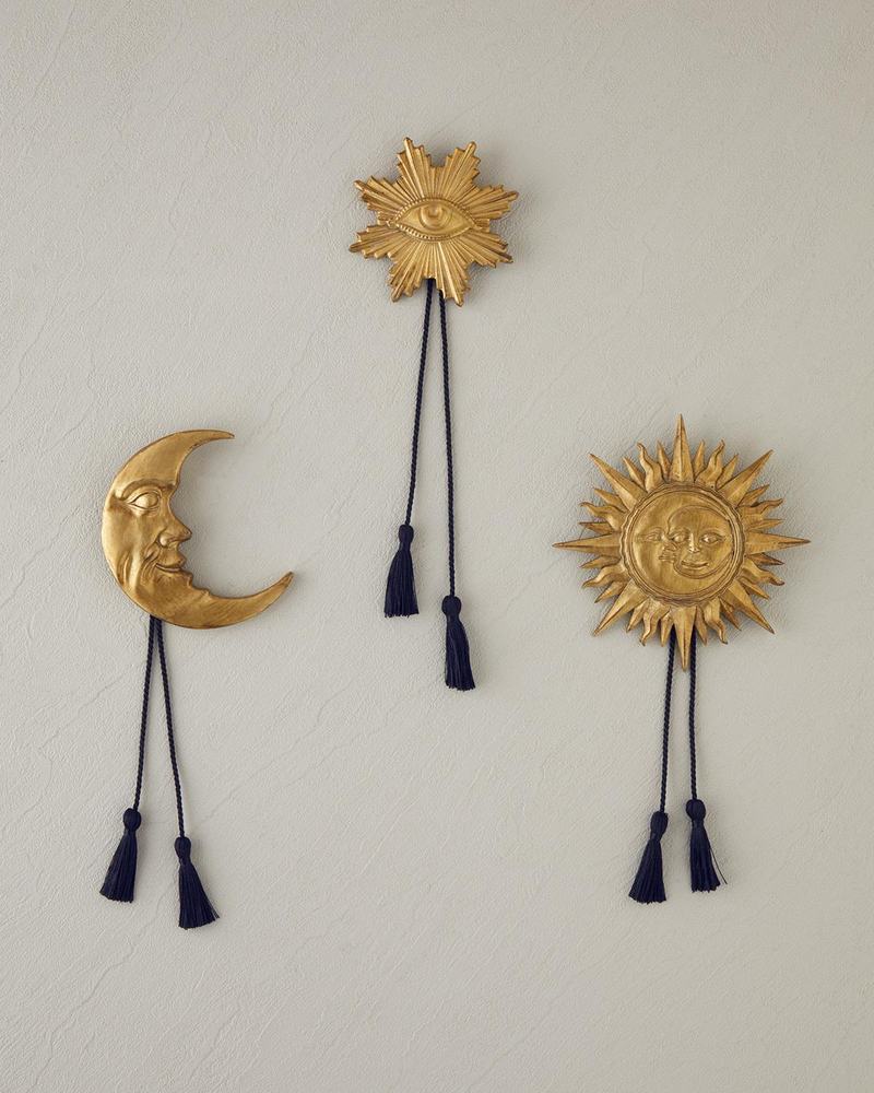 Cesca Duvar Aksesuarı 10 cm Gold