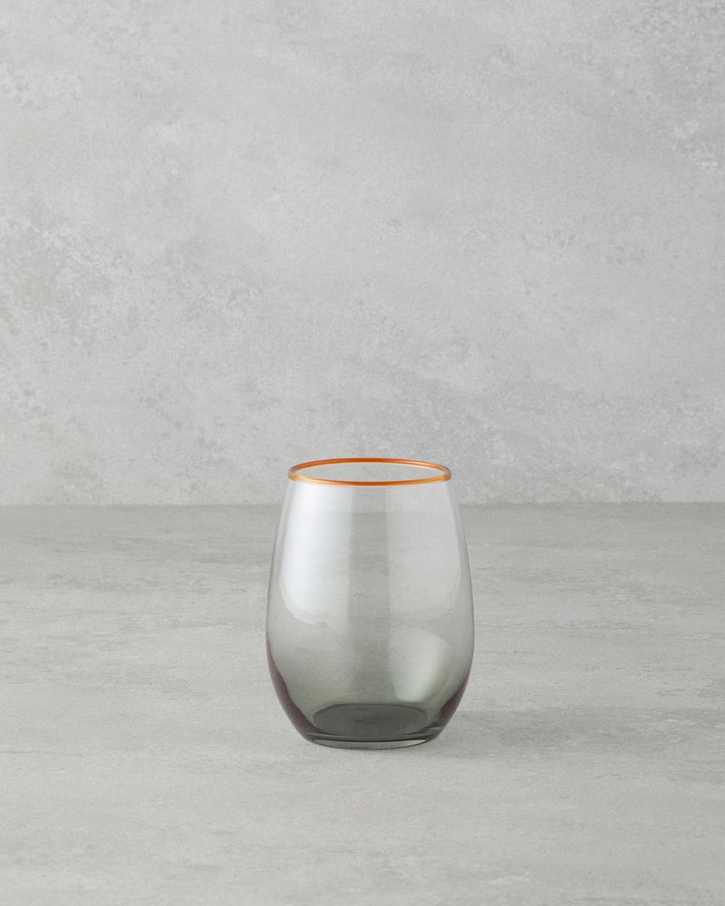 Citrus Cam 3'lü Bardak 350 ml Amber-Yeşil