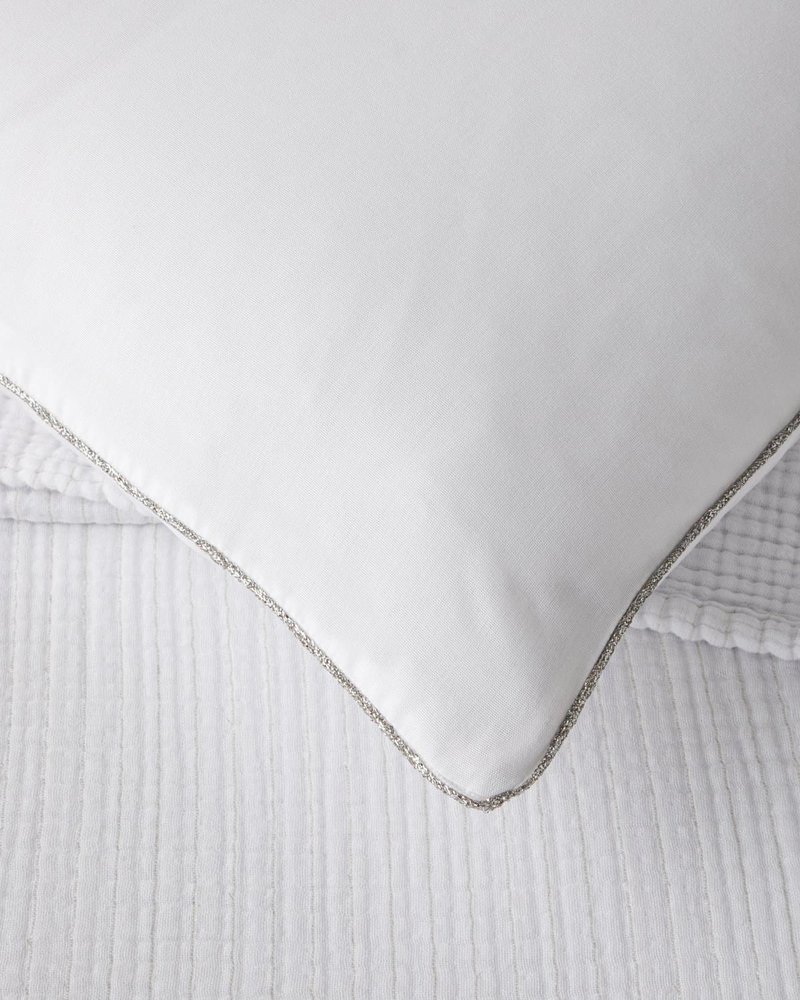 Clair Voile Çift Kişilik Yatak Örtülü Nevresim Takımı 200x220 cm Gümüş