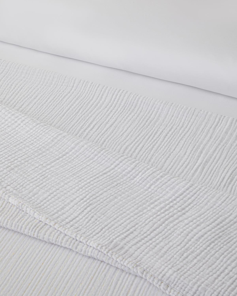 Clair Voile Çift Kişilik Yatak Örtülü Nevresim Takımı 200x220 cm Gold