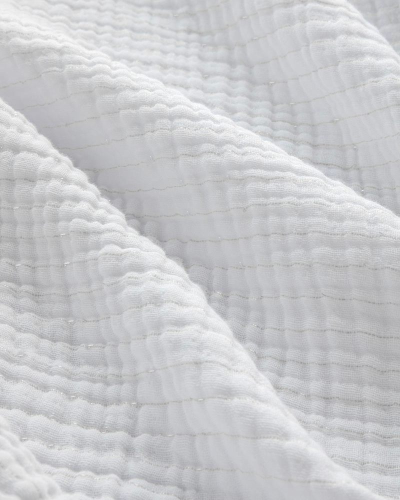 Clair Voile Çift Kişilik Yatak Örtülü Nevresim Takımı 200x220 cm Gold