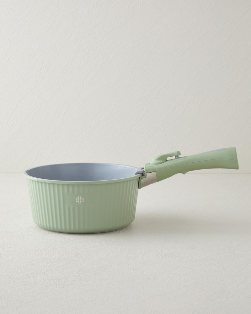 ClickEase CeraWell 8 Parça Tencere Seti 20 – 20 – 26 – 26 cm Yeşil