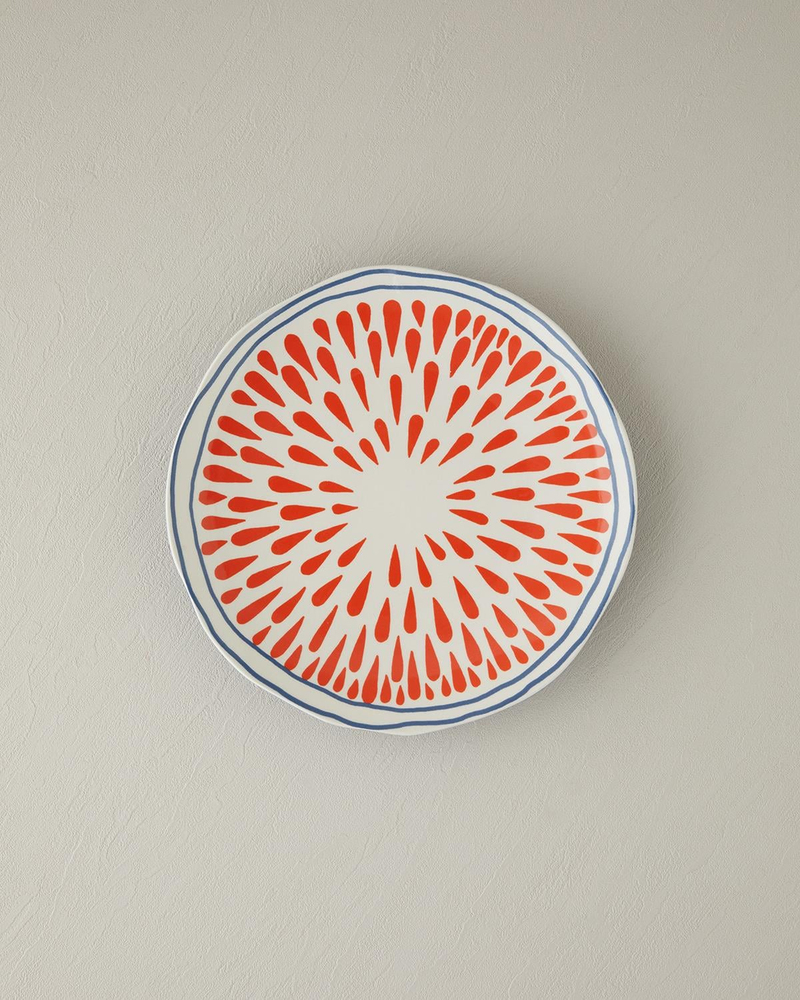 Coachella Leap Stoneware Servis Tabağı Terracotta
