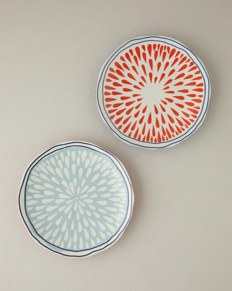 Coachella Leap Stoneware Servis Tabağı Terracotta