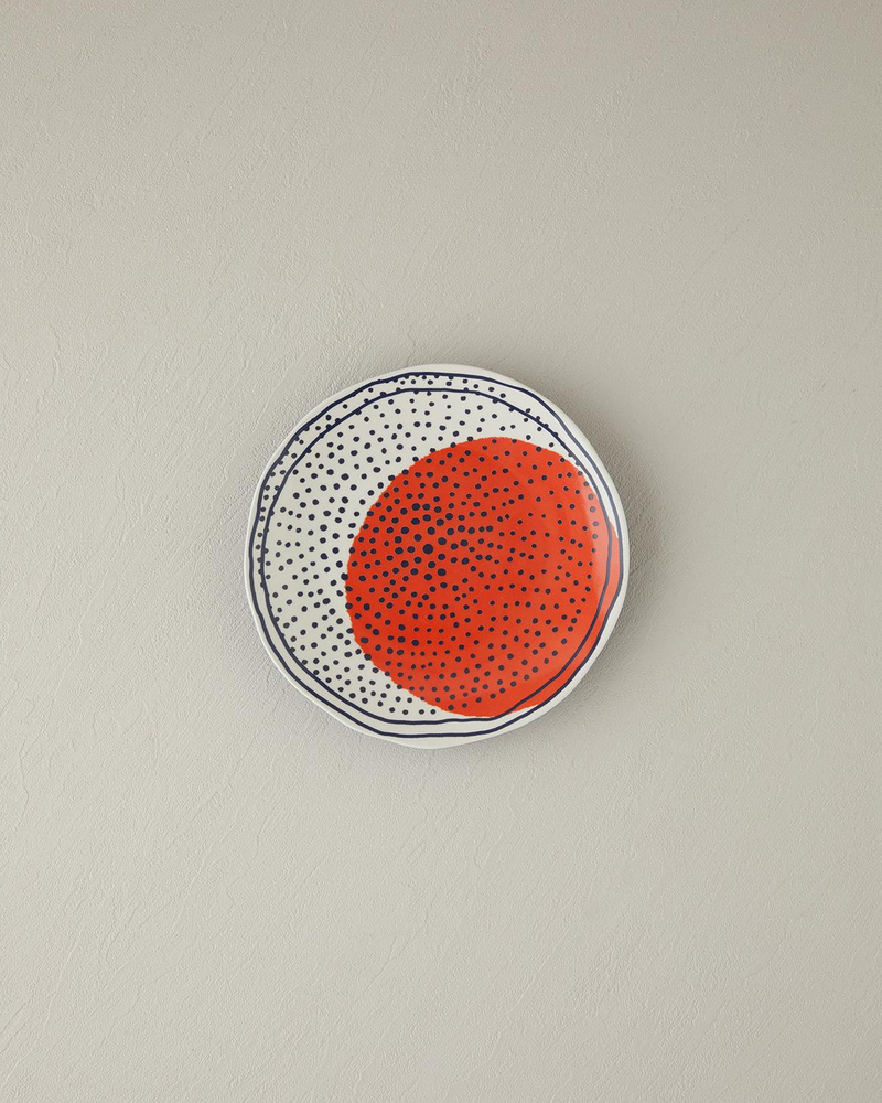 Coachella Patch Stoneware Pasta Tabağı Terracotta
