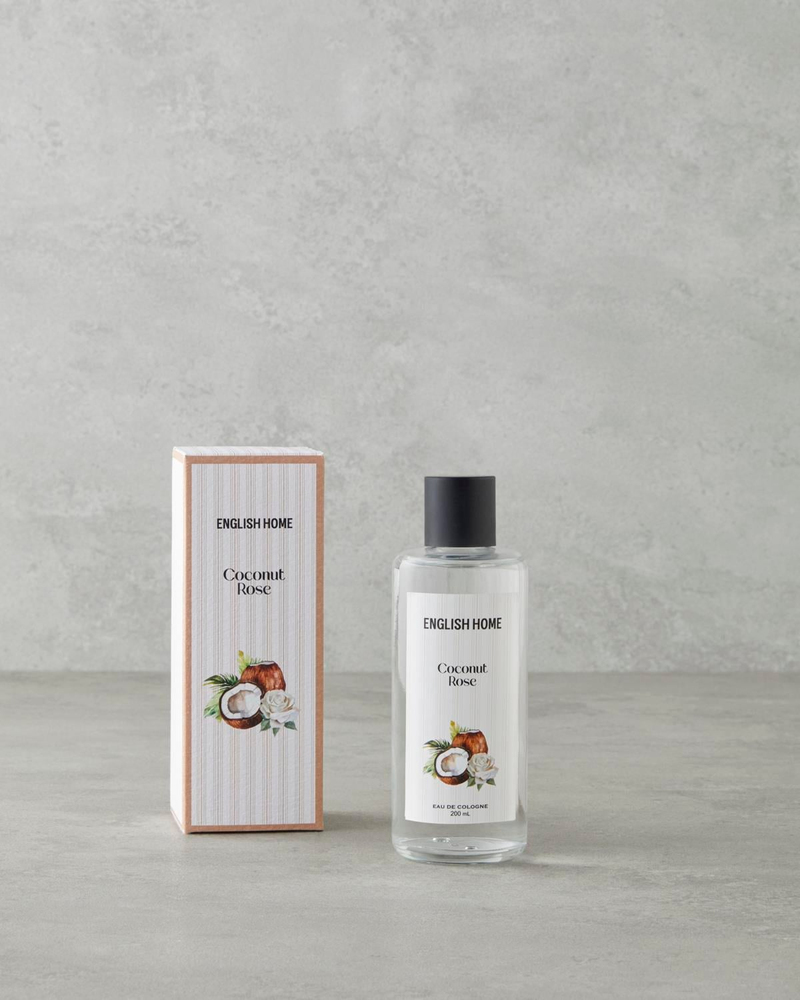 Coconut Rose Kolonya 200 ml Şeffaf