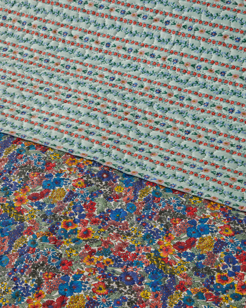 Colorful Stripeway King Size Çok Amaçlı Örtü 220x240 cm Kırmızı