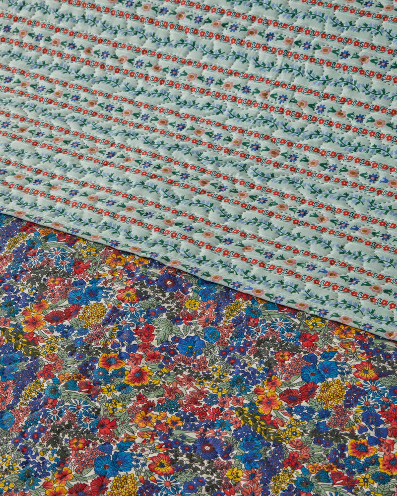 Colorful Stripeway Tek Kişilik Çok Amaçlı Örtü 160x220 cm Kırmızı