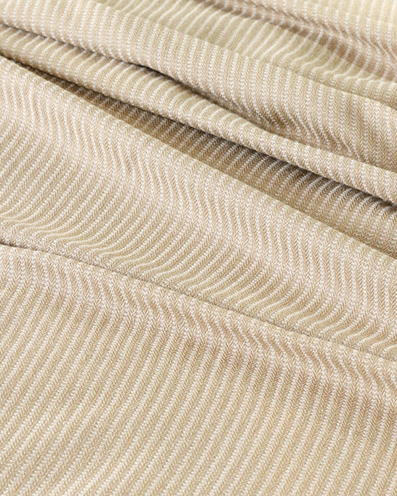 Cool Stripe Soft Touch Çift Kişilik Pike Seti Bej