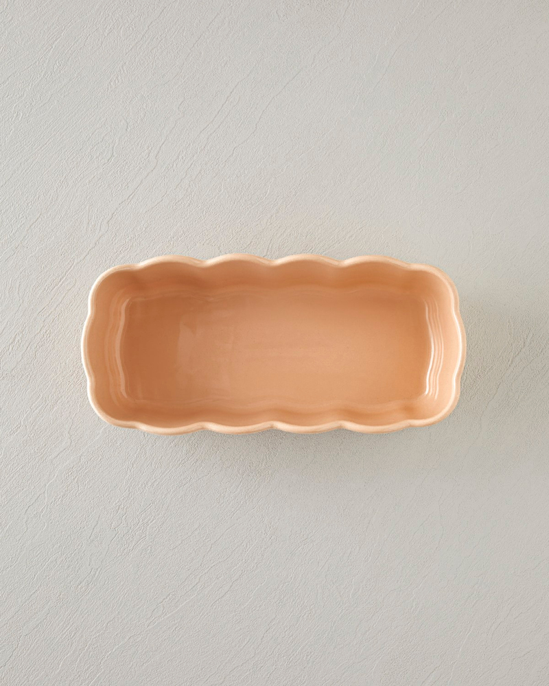 Cottage Stoneware Baton Fırın Kabı 29x13,5 cm Açık Pembe