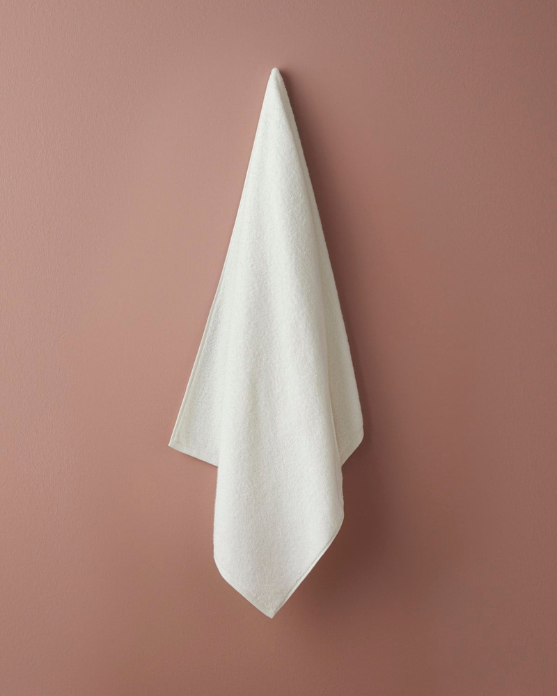 Cotton Line Pamuk Banyo Havlusu 70x140 cm Beyaz