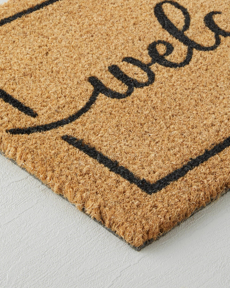 Cozy Welcome Kapı Önü Paspası 35x60 cm Natural
