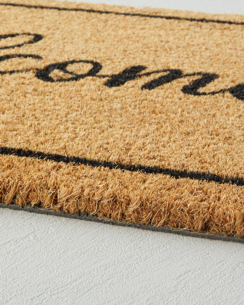 Cozy Welcome Kapı Önü Paspası 35x60 cm Natural