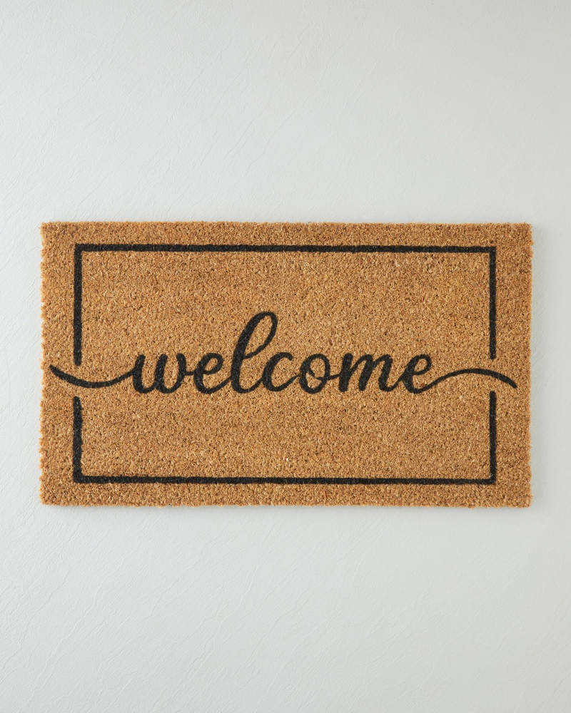 Cozy Welcome Kapı Önü Paspası 35x60 cm Natural