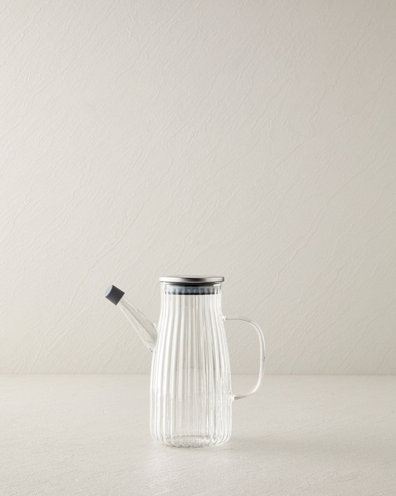 Criselis Borosilikat Yağdanlik 600 ml Şeffaf