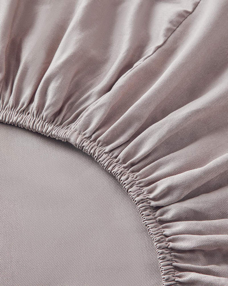 Crystal İpeksi Twill Çift Kişilik Nevresim Takımı 200x220 cm Gül Kurusu
