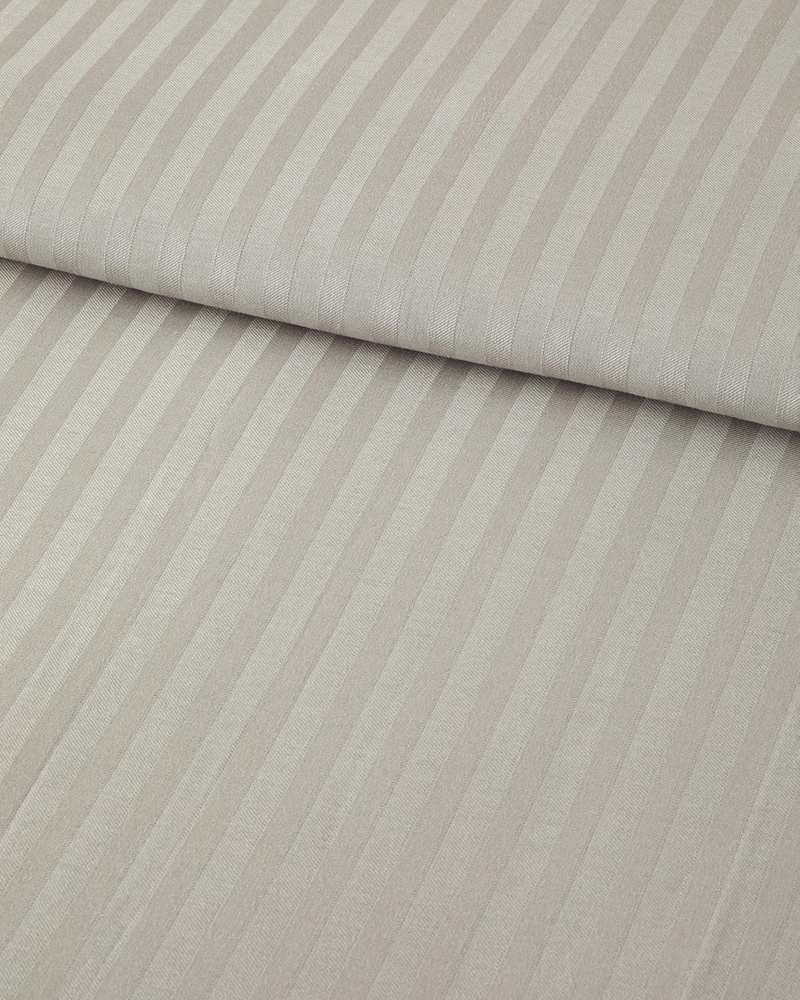 Crystal İpeksi Twill King Size Nevresim Takımı Taş Rengi