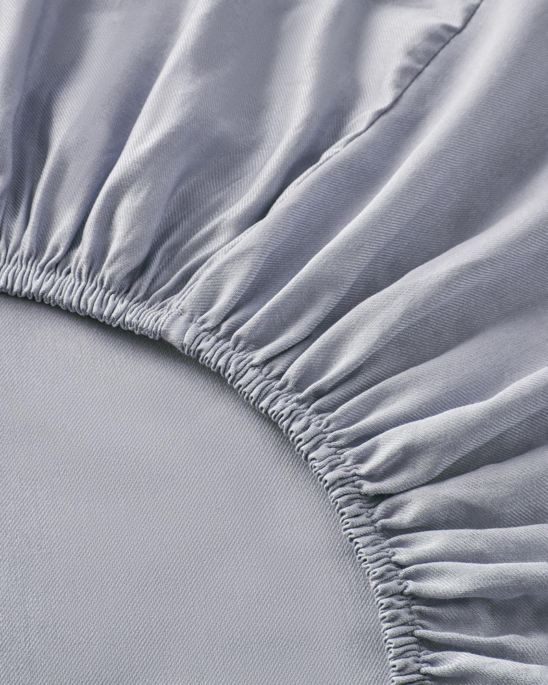 Crystal İpeksi Twill Tek Kişilik Nevresim Takımı Mavi