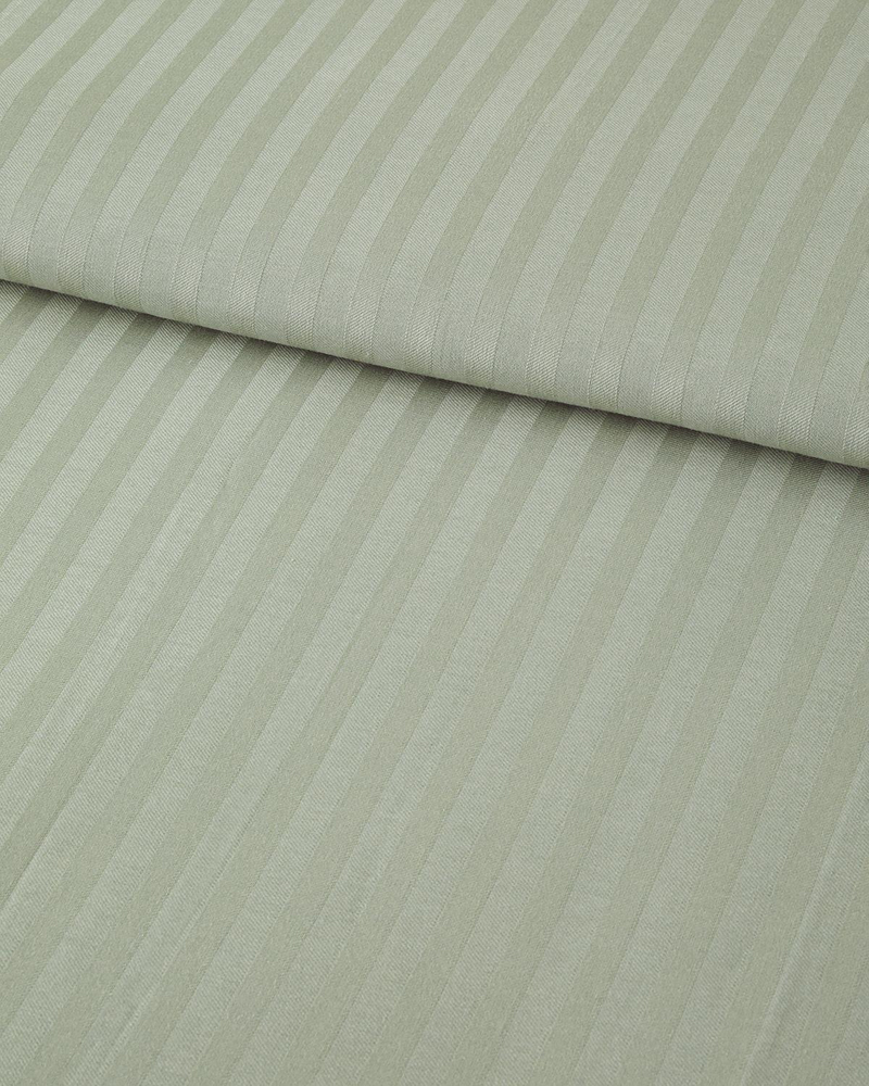 Crystal İpeksi Twill Tek Kişilik Nevresim Takımı 160x220 cm Yeşil
