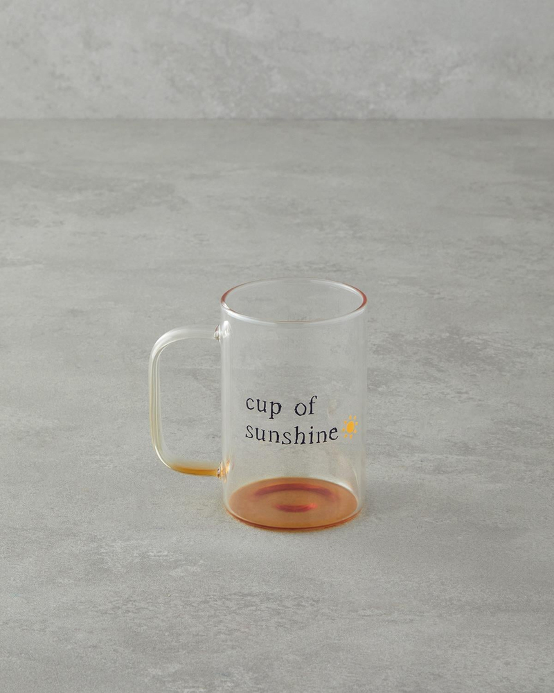 Cup of Sunshine Cam Kupa 270 ml Sarı