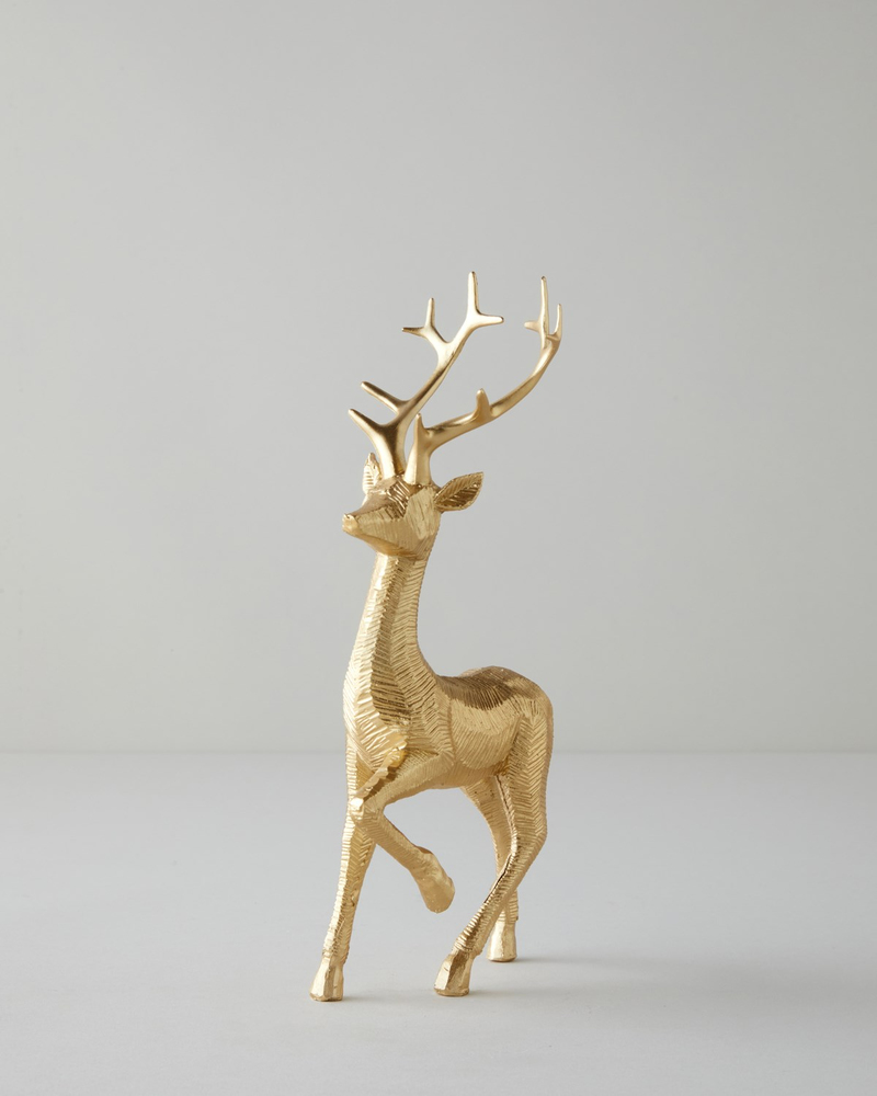 Deer Biblo 21 cm Gold
