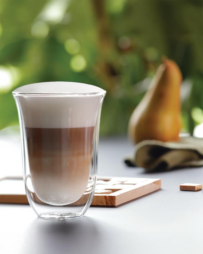Delonghi DLSC312 2'Li Latte Macchiato Çift Cidarlı Bardak