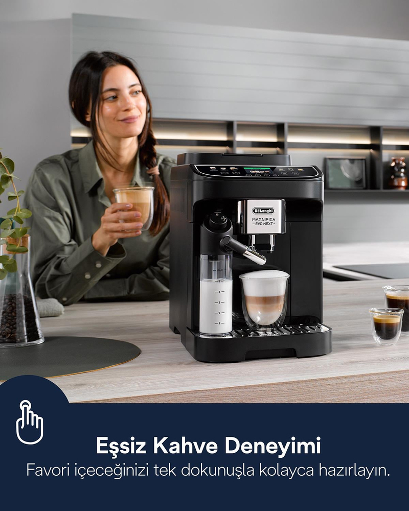 Delonghi Magnifica Evo Next Ecam 310.60.b Espresso Makinesi Siyah