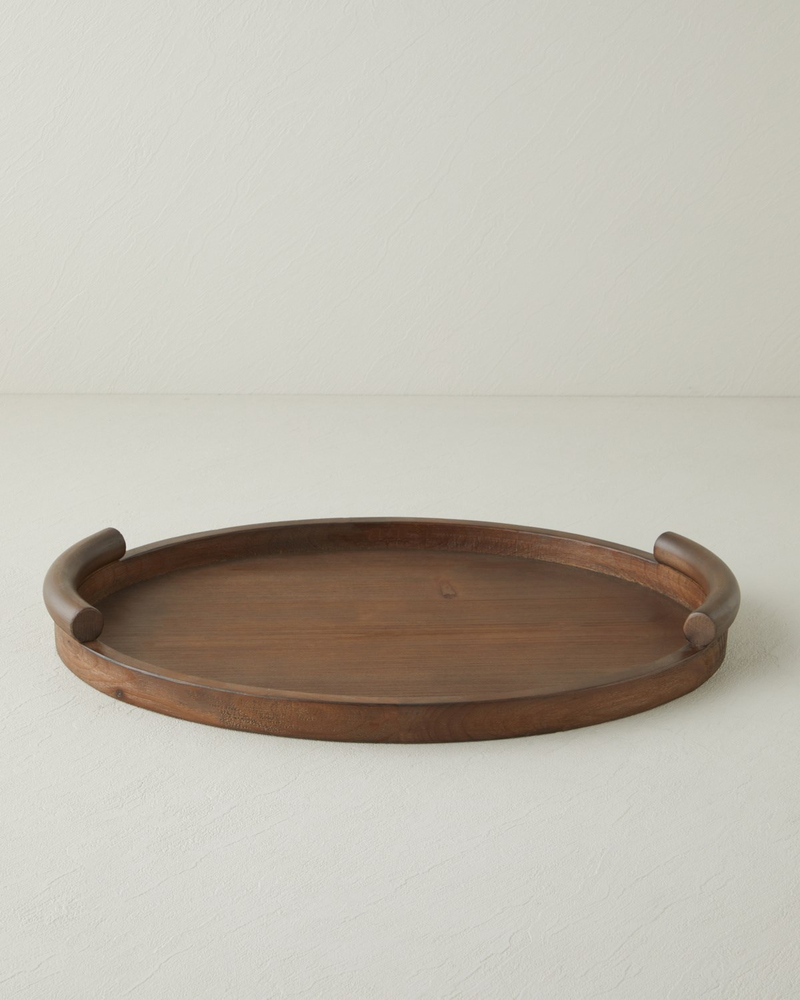 Denita Mdf Dekoratif Tepsi 50x36 cm Kahve