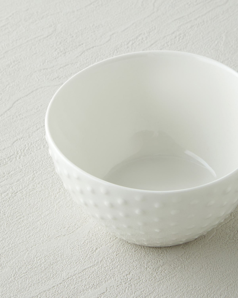 Dora Porselen Çerezlik 12 cm Beyaz