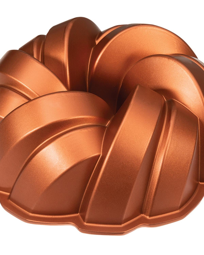 Dream Alüminyum Döküm Kek Kalıbı Bronz