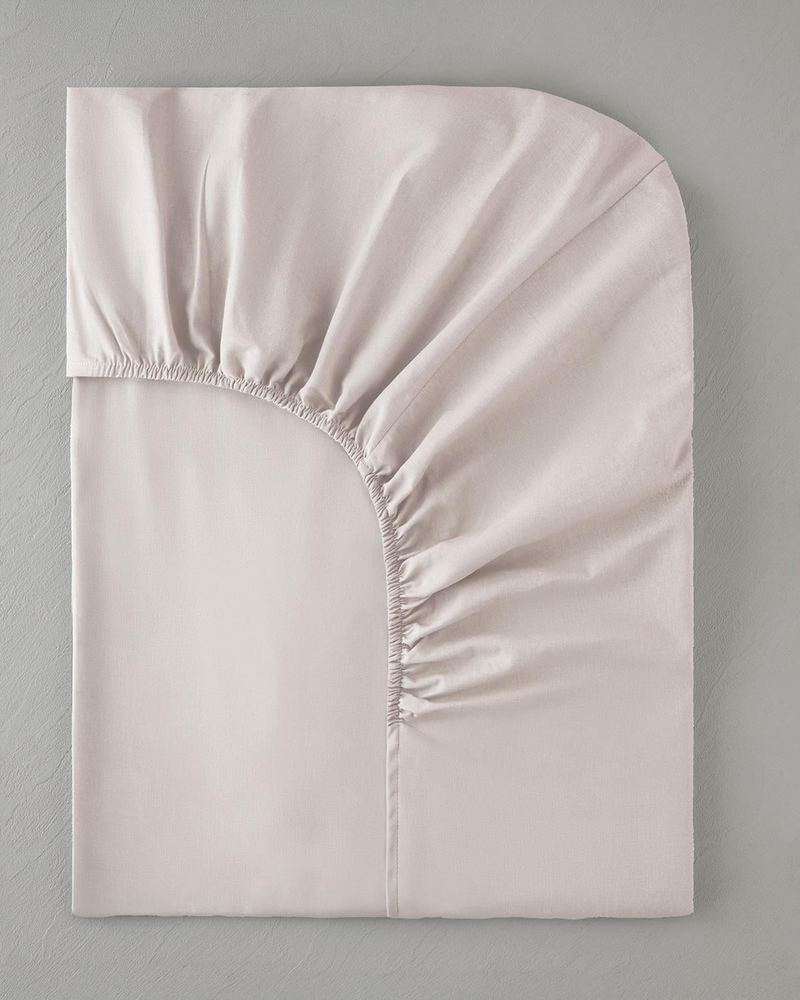 Düz Pamuklu King Size Lastikli Çarşaf 180x200 cm Toz Pembe