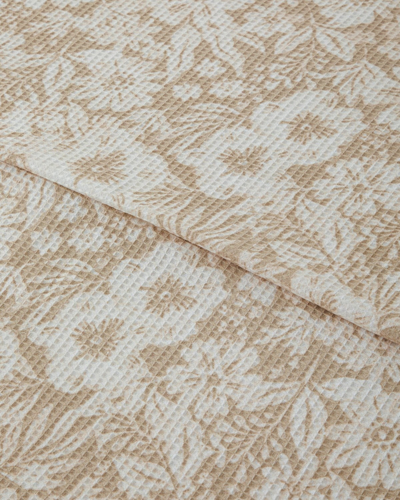 Dyna Tek Kişilik Pike Takımı 150x220 cm Bej