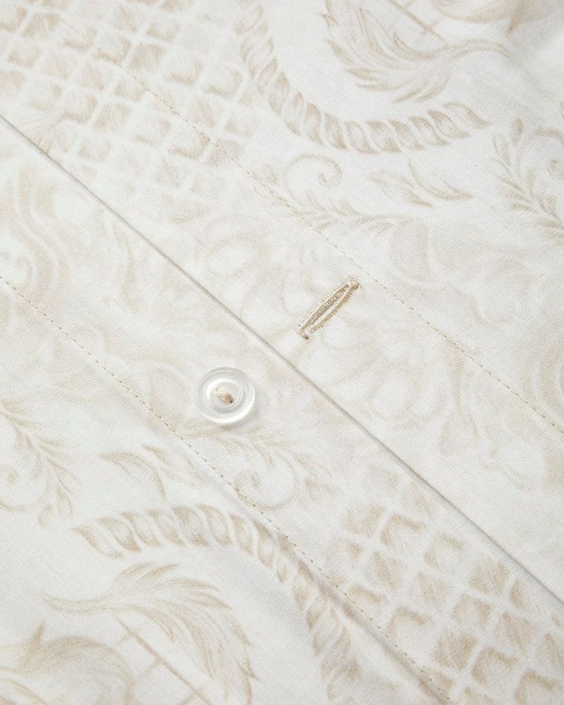 Elegance Fleure Pamuk Tek Kişilik Nevresim Takımı 160x220 cm Bej