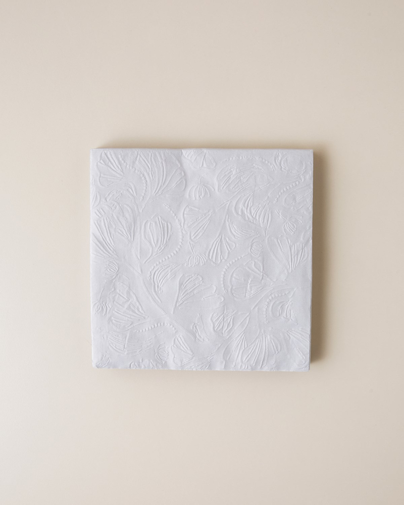 Elegant Bloom Kağıt 20'li Kağıt Peçete 33x33 cm Beyaz