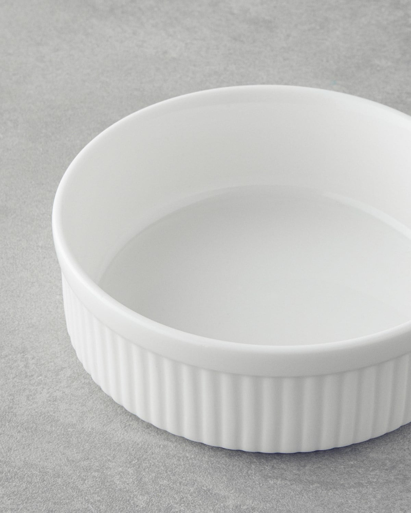 Elise Porselen Güveç Fırın Kabı 14 cm Beyaz